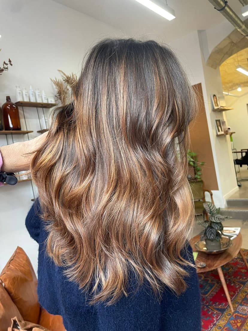 Balayage caramel