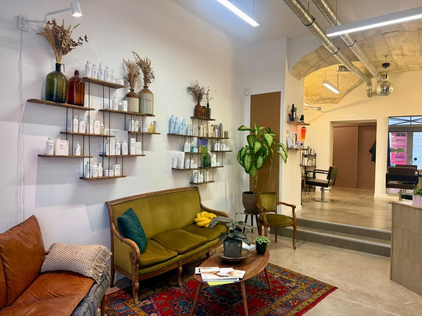 Espace détente du salon